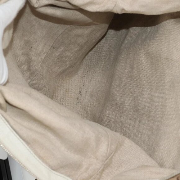 GUCCI GG Canvas Hand Bag 2way Beige White Auth ep10950 - Picture 13 of 16